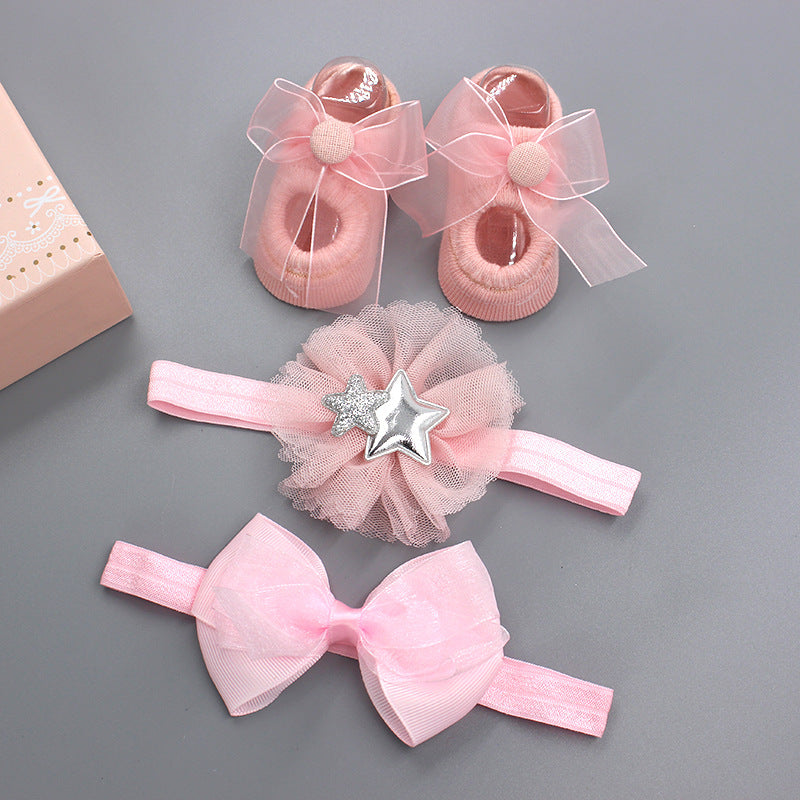 Pentagram Headbands and Socks 3-Piece Set