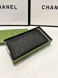 Gucci Trendy Classic Black Wallet - 20x10cm