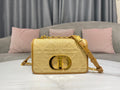 Dior Small Dior Caro Bag Natural Macrocannage Raffia 20x12x7 cm