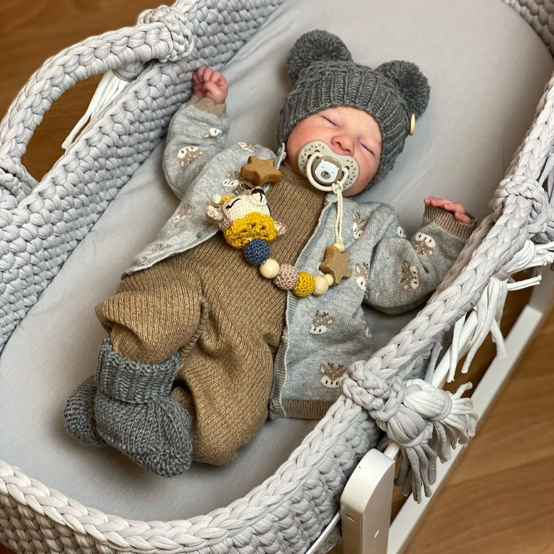 17'' Truly Look Real Life Baby Boy Dolls Named Claire